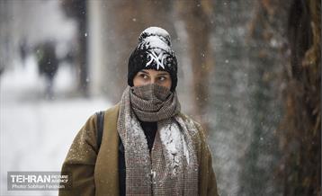 روز برفی تهران 12