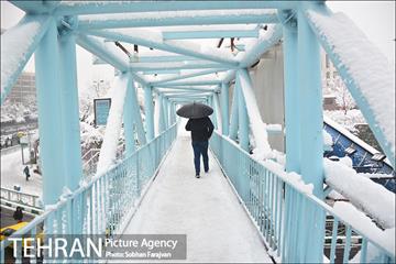 بارش برف زمستانی در تهران-2 21