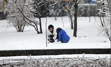 بارش برف در تهران 27