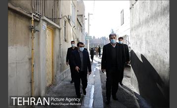 بازدید شهردار تهران از پروژه هاى منطقه ١٧