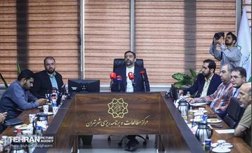 نشست خبری رییس مرکز مطالعات و برنامه‌ریزی شهرداری تهران 10