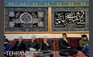 آیین نخل گردانی در تکیه های شمیران 14