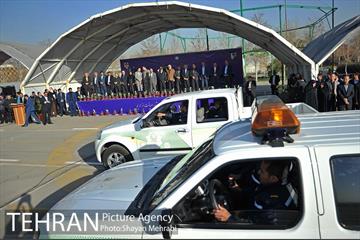 پیشواز نیروهای شهربان و حریم بان از نوروز با حضور شهردار تهران 54