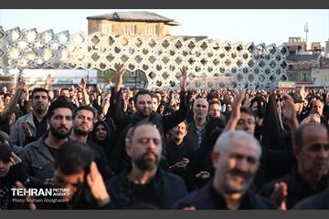 عزاداری شهادت امیرالمومنین (ع) در میدان امام حسین (ع) 2