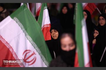 عزاداری مردم تهران در پی شهادت رهبر انقلاب اسلامی 20