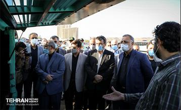 بازدید شهردار تهران از شرکت واحد اتوبوسرانی تهران 24