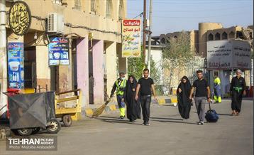 حضور نیروهای خادم الحسین(ع) در نجف اشرف 20