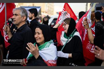 تشییع پیکر آقای شهید ایران