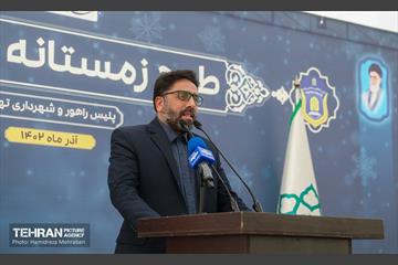 طرح زمستانه مشترک پلیس راهور و شهرداری تهران 25