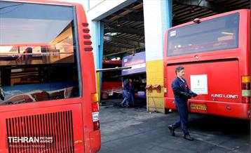به وقت خدمت؛ بازآمادسازی اتوبوس‌های شهری تهران 36
