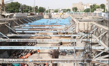 بازدید زاکانی از ایستگاه‌های جنوبی خط ۶ مترو 17