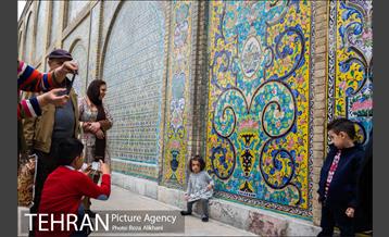 قاب‌های کاشی‌های کاخ کلستان 3