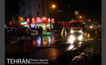 آتش سوزی انبار لوازم خانگی در خیابان 17شهریور 23