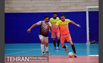دیدار تیم های فوتسال مرکز ارتباطات و سازمان ورزش 14
