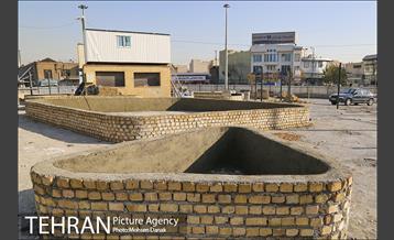 عملیات عمرانی میدان محمدیه 8