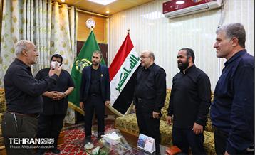 دیدار نماینده شهردار تهران با تولیت های مسجد کوفه و مزار میثم تمار 12