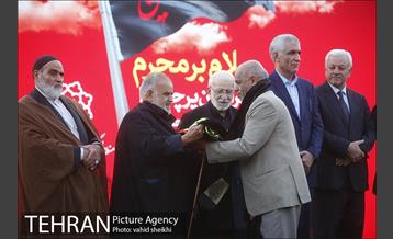 آیین اهتزاز پرچم هزار متری عزای حضرت اباعبدالله(ع) 24