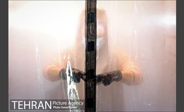 رعایت پروتکل های بهداشتی در پردیس سینمایی ملت 26