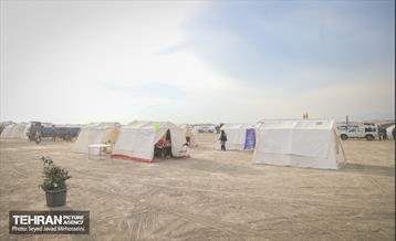 تمرین سراسری زلزله در بوستان ولایت 20