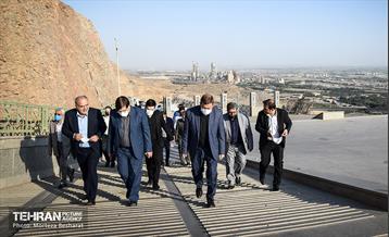 بازدید اعضای شورای شهر از حریم منطقه 20