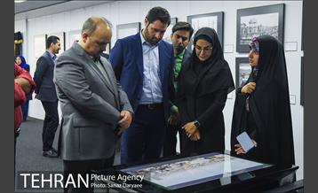 بازدید مدیرکل دفتر شهردار تهران از نمایشگاه دائمی نقشه 23