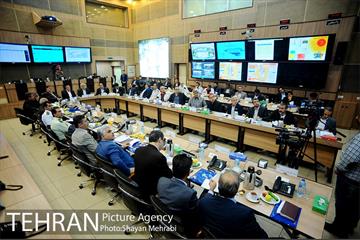 دومین جلسه شورای هماهنگی مدیریت بحران شهر تهران 12