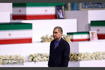 مراسم ادای احترام مقامات و هیئت‌های رسمی کشورهای مختلف به پیکر آقای شهید ایران 16