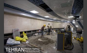 توسعه متروی تهران؛ ایستگاه آهنگ 21