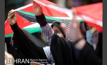 تجمع دانشجویی و مردمی در حمایت از مردم فلسطین 29