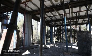 ساخت اسکان کارگری در پارک جنگلی لویزان