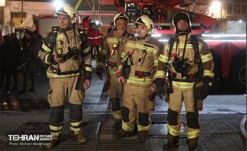 آتش‌سوزی در بیمارستان گاندی تهران 48