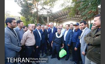 مراسم اعزام کاروان خادم الحسین (ع) شهرداری تهران به عتبات عالیات با حضور شهردار تهران 21