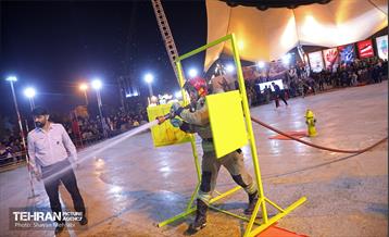 مسابقات چالش تخصصی آتش‌نشانان 9