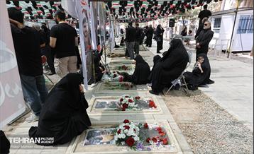 مزار شهدای مقاومت ملی در قطعه 42 بهشت زهرا (س) 12