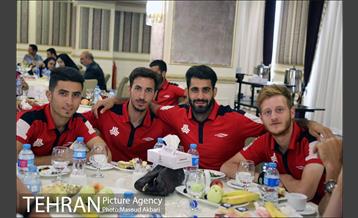 مراسم رونمایی از پیراهم تیم فوتبال سایپا در لیگ هفدهم  2