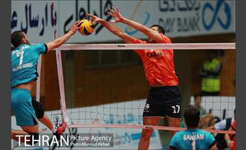 دیدار سایپا تهران و صالحین ورامین در لیگ برتر والیبال 18