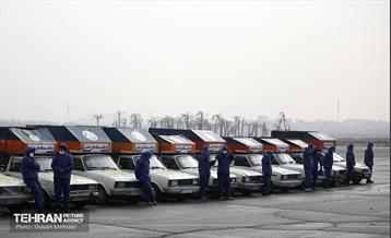 مانور برف روبی منطقه 19 شهرداری تهران 16