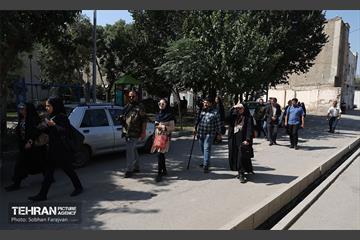 بازدید اصحاب رسانه از پروژه‌های بازآفرینی محله نفرآباد 22