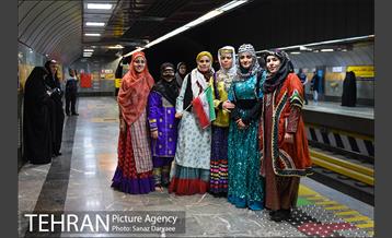 خدمات رسانی مترو تهران در روز ۲۲ بهمن 7