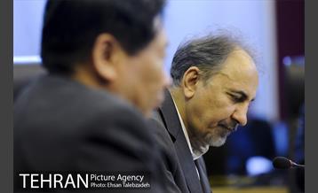 نشست مشترک شهردارتهران با رئیس اتاق بازرگانی بین المللی چین 12