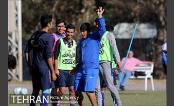 تمرین تیم فوتبال استقلال‎ 11
