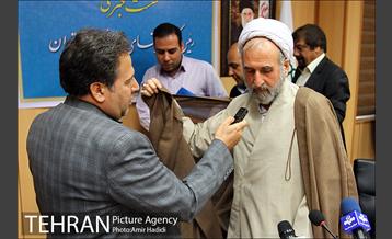 نشست خبری رییس مرکز فعالیتهای دینی شهرداری تهران 8