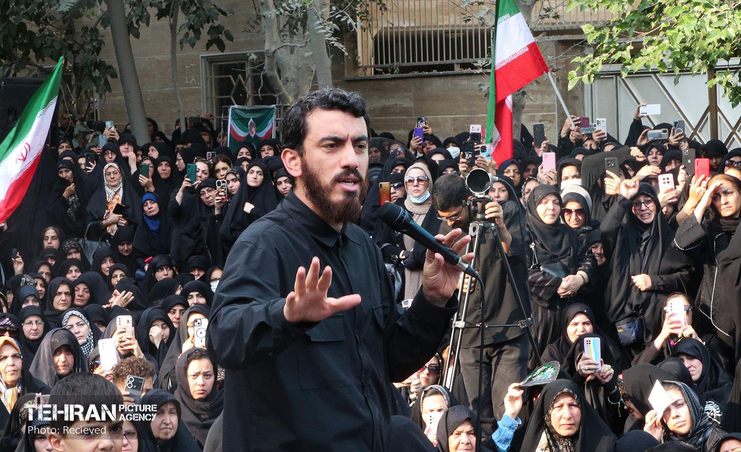 مراسم عزاداری شهدای محله دردشت با نوای حاج مهدی رسولی  4