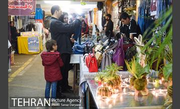 بازارچه نوروزی بساط گستران پارکینگ پروانه 5