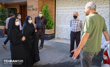 بازدید میدانی نرجس سلیمانی از منطقه 7