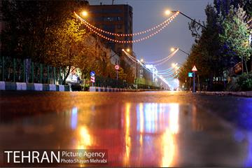 آذین بندی خیابان ولیعصر(عج) به مناسبت عید نیمه شعبان 10
