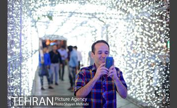 تونل نوری بوستان دانشجو به مناسبت دهه کرامت 3