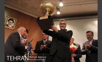 جشن قهرمانی لیگ والیبال و رونمایی از پیراهن تیم ملی