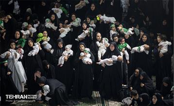 مراسم شیرخوارگان حسینی در آستان عبدالعظیم الحسنی(ع)  4