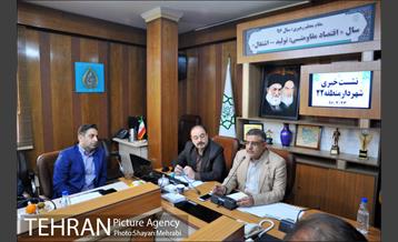 نشست خبری شهردار منطقه ٢٢ در خصوص افتتاح ٥٠ پروژه منطقه 9